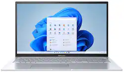 ASUS - Vivobook 17.3” FHD Laptop - Intel Core i9 with 16GB Memory - 1TB SSD - Silver - Front_Zoom