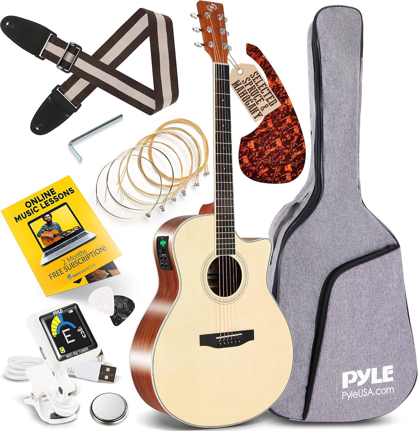 MAHOGANY SELECTED DO A ONLINE LESSONS MUSIC E 2 SUBSCRIPTION! Months takelessons n PYLE O -E T Loa 0 Senee C TUNER WST 122 . TUTTI 311 PyleUSA.com

Corrected text:
MAHOGANY SELECTED DO A ONLINE LESSONS MUSIC E 2 SUBSCRIPTION! Months takelessons n PYLE O -E T Loa 0 Senee C TUNER WST 122 . TUTTI 311 PyleUSA.com