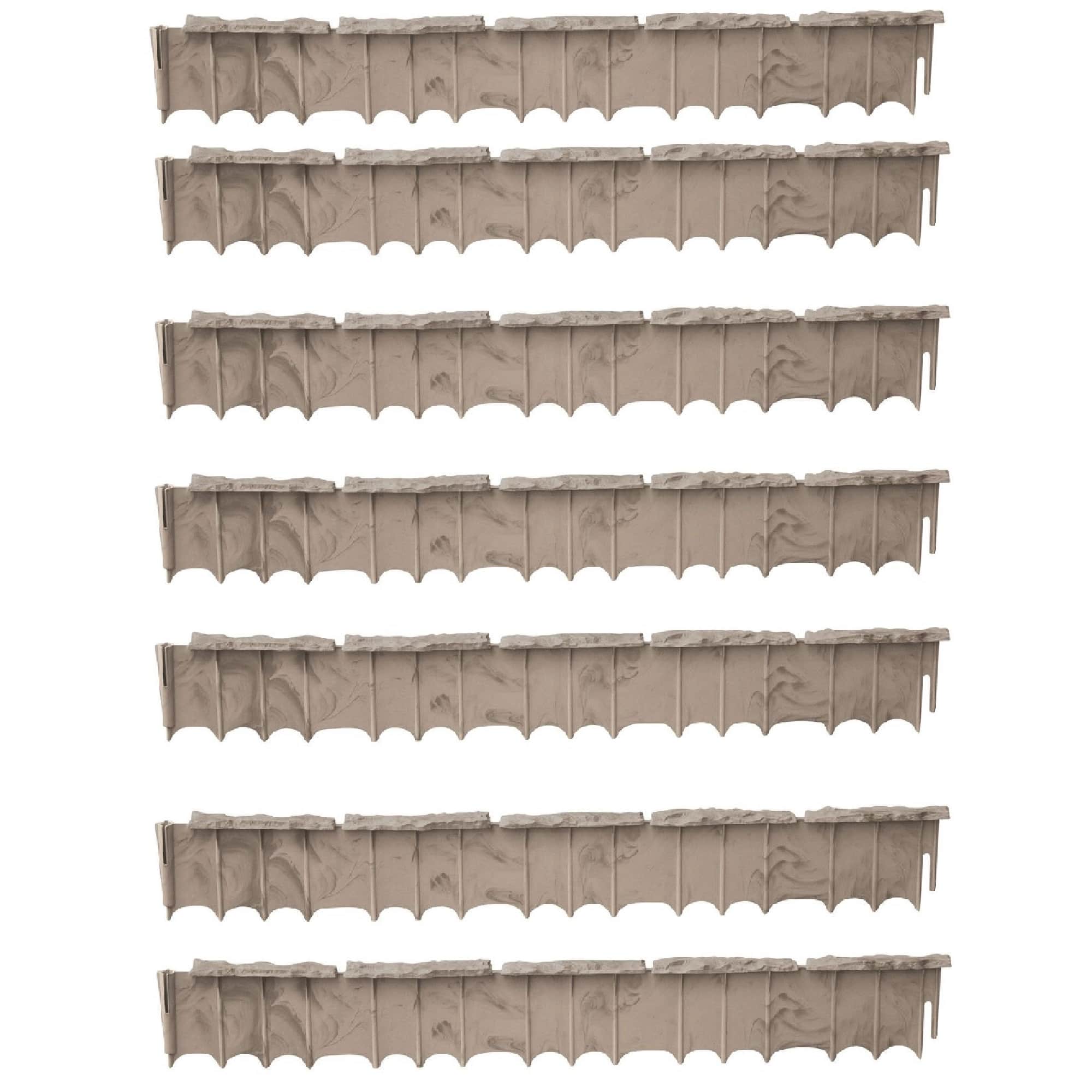 Suncast - Quick Edge Resin Material 35 Inch Single Strip Lawn Edging (7 Pack) price history on PriceWatchPro