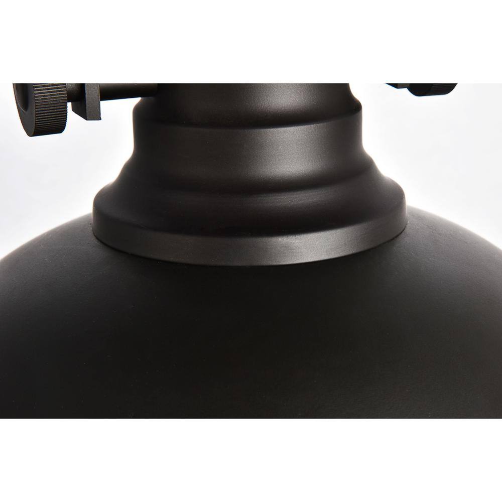 Alt View 1. Living District - Eamon Collection Pendant D13 H13.3 Lt:1 Oil rubbed bronze Finish - Oil Rubbed Bronze.