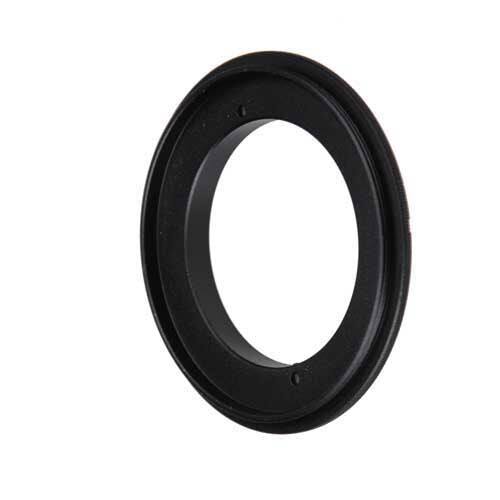 Front. Fotodiox - 62mm Macro Reverse Ring for Nikon F-Mount Cameras - Reverse Filter Thread to Camera Mount Adapter.