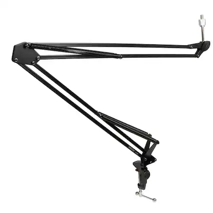 Front. TASCAM - Tascam TM-AM2 Radio-Style Adjustable Microphone Arm.