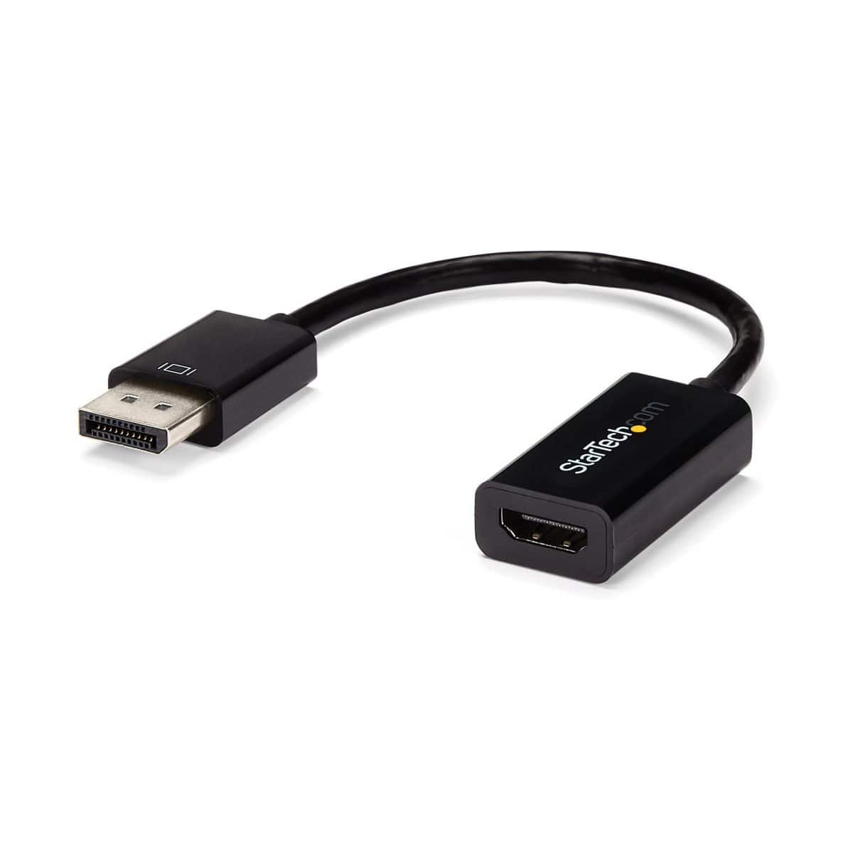 StarTech.com - StarTech DisplayPort to HDMI 4K Audio/Video Converter for Desktop/Laptop Computers, 7.1 Surround Sound
