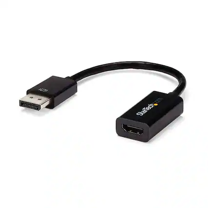 Front. StarTech.com - StarTech DisplayPort to HDMI 4K Audio/Video Converter for Desktop/Laptop.