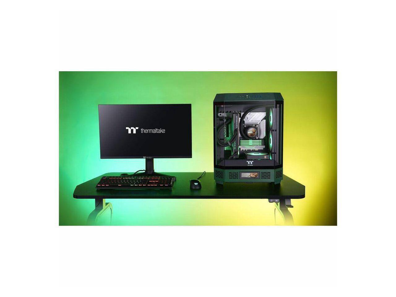 Alt View 9. Thermaltake - Thermaltake TR100 Gaming Computer Case CA11A00SENN00 - Black.