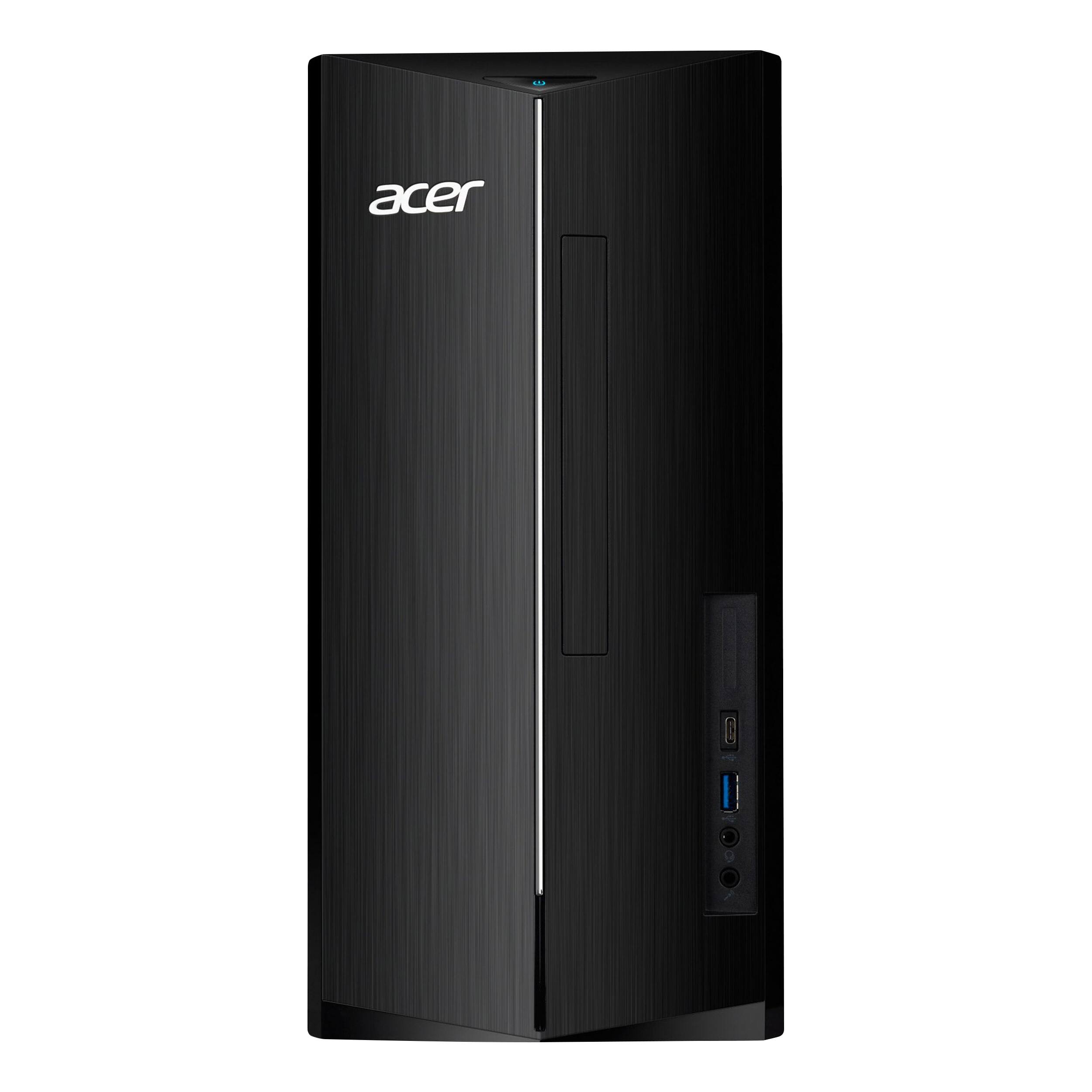 Alt View 3. Acer - Acer Aspire Desktop,Intel Core i5-14400,16GB DDR5,512GB SSD+160GB Dock Set,Keyboard & Mouse,Wi-Fi 6E,Win 11,Black - Black.