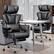 Alt View 1. Brick Attic - 500LBS Ergonomic Home Office Desk Executive Chair for Heavy Individuals, Adjustable Headrest Footrest Armrest - Black.