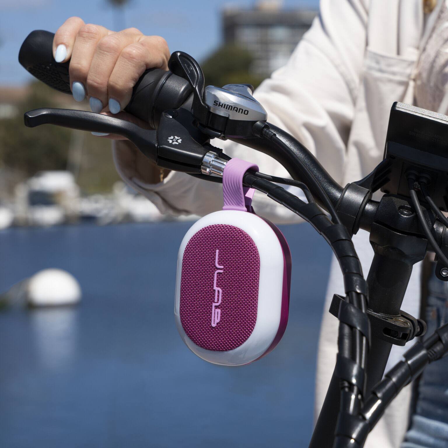 Alt View 4. JLab - Pop Party Speaker - Mulberry.