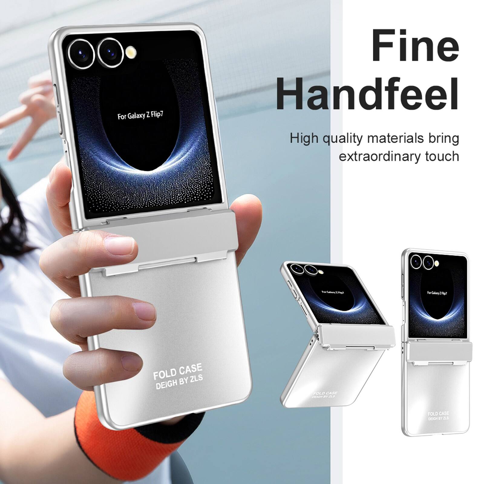 For Galaxy Z Flip7 Fine Handfeel High quality materials bring extraordinary touch - FOLD CASE BY ZLS DEIGH FOND LANE S2