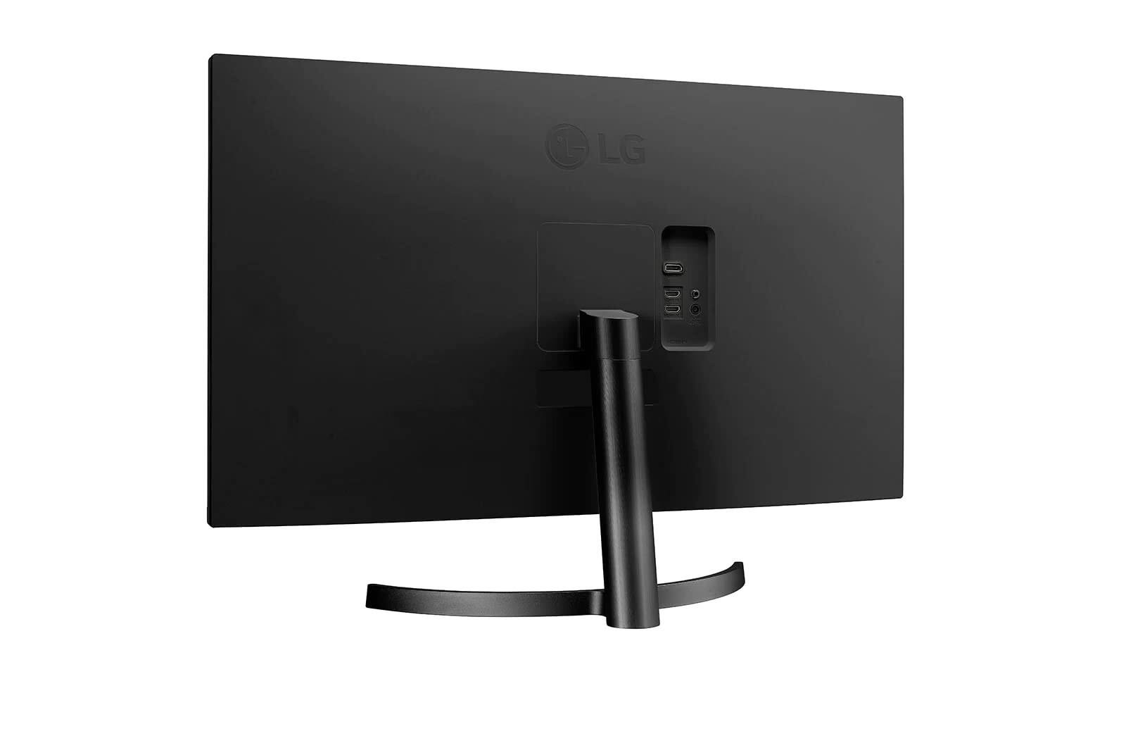 Left. LG - LG 32BN50U-B 32" 4K UHD LCD Monitor - 3840 x 2160 UHD Resolution - AMD FreeSync - Black.
