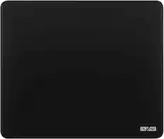 Front. Sony - INZONE Mat-F Control-Type Large 6mm Cloth Gaming Mousepad - Black.