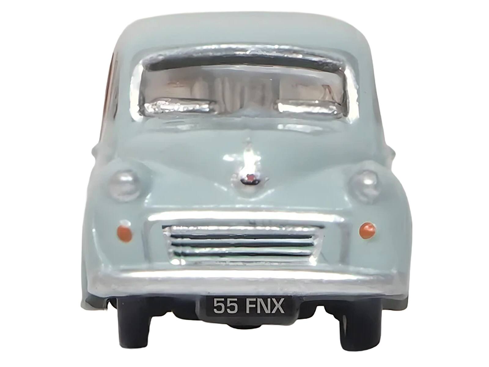 Back. Oxford Diecast - Morris Minor Traveller Smoke Gray 1/148 (N) Scale Diecast Model Car by Oxford Diecast - Smoke Gray.