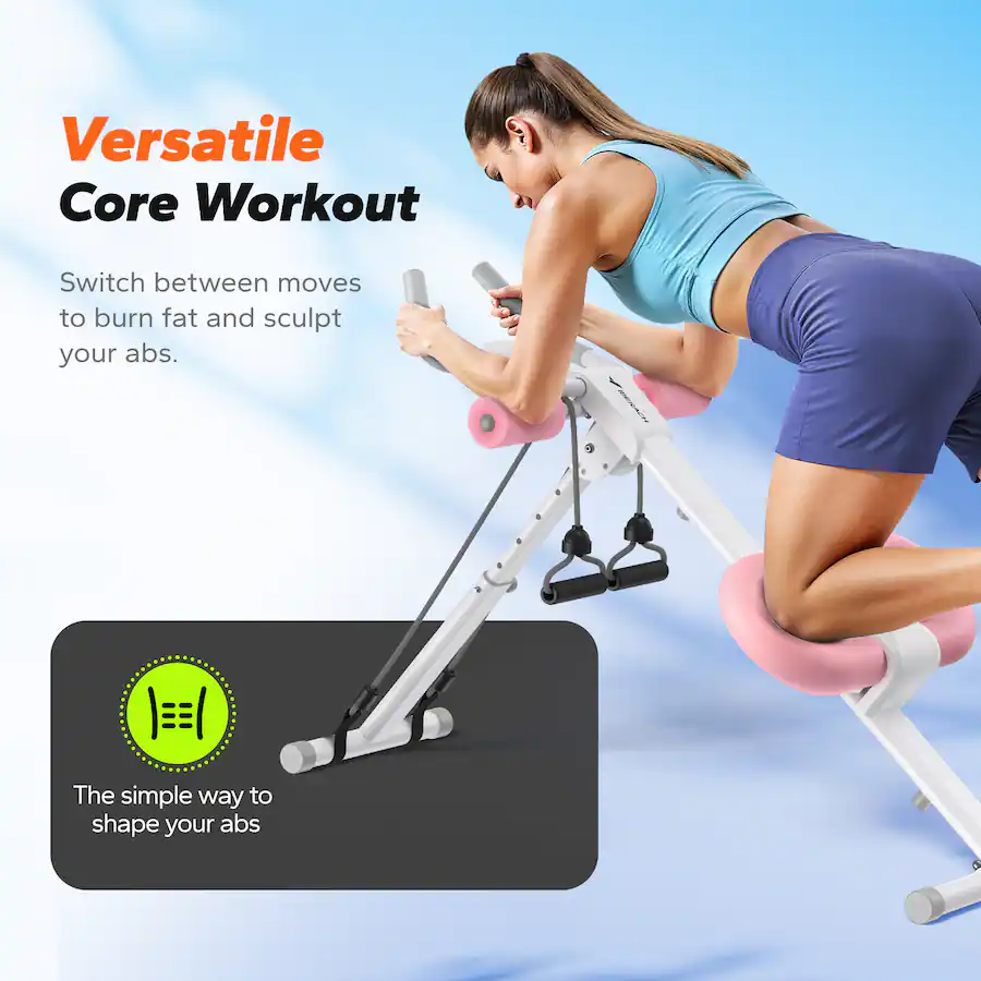 Merach Ab Machine Workout Routine MERACH New Adjustable Ab Trainer Foldable Machine for Abs Workout at ...
