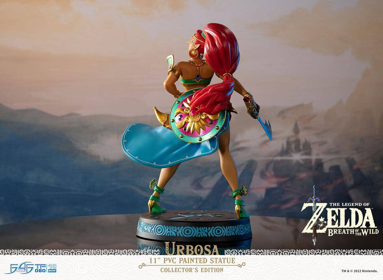 URBOSA 11" PVC PAINTED STATUE COLLECTOR'S EDITION THE LEGEND OF ZELDA: BREATH OF THE WILD TM & © 2022 Nintendo