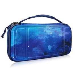 Fintie - Carrying Case for Nintendo Switch (2017) / Nintendo Switch OLED Model (2021) Shockproof Portable Travel Storage Bag - Starry Sky