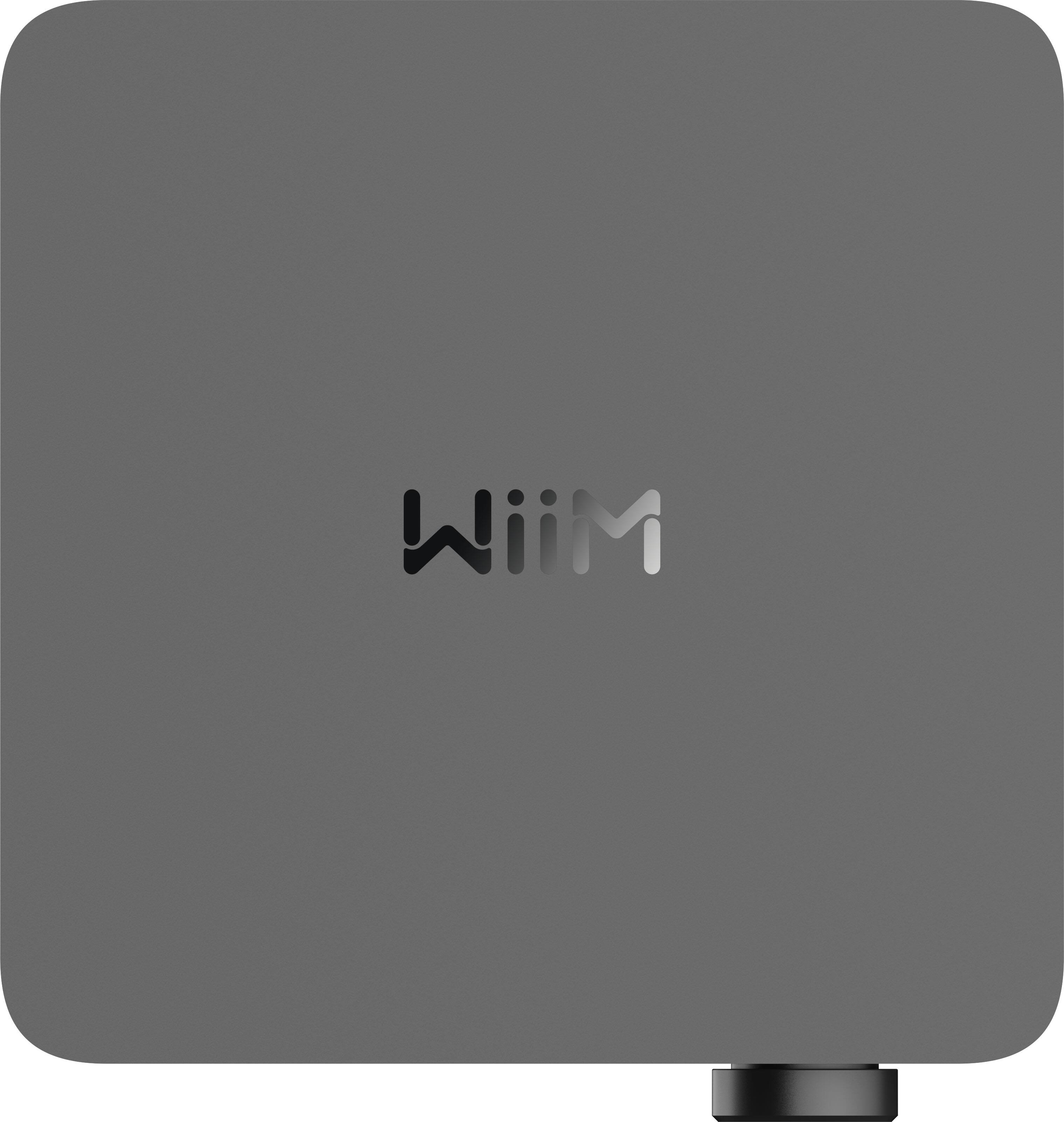 Alt View 1. WiiM - Amp Ultra Streaming Amplifier - Space Grey.