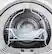 Alt View 5. GE - 4.1 Cu. Ft. Stackable 13-Cycle Electric Dryer - White.