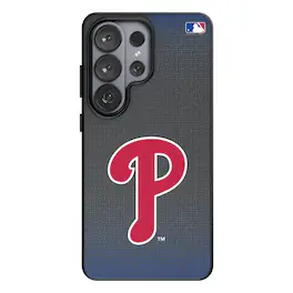 Keyscaper - MLB - Philadelphia Phillies - Linen Galaxy Magnetic Bump Case - S24 - Black