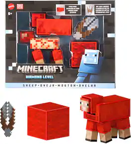Mattel - Minecraft Diamond Level Sheep - Collectibles - Multicolor