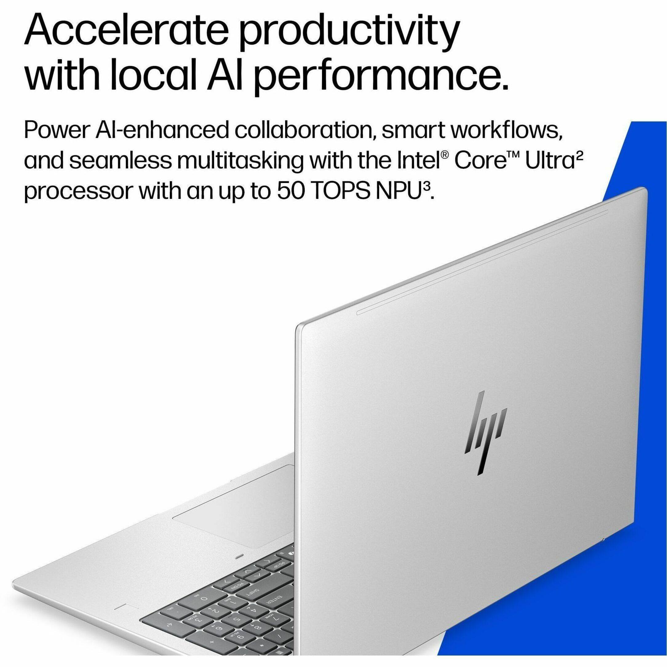 Accelerate productivity with local AI performance. Power AI-enhanced collaboration, smart workflows, and seamless multitasking with the Intel® Core™ Ultra2 processor with an up to 50 TOPS NPU3.