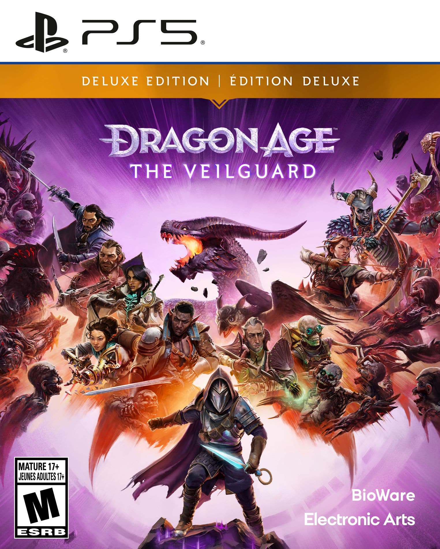 Dragon Age: The Veilguard Deluxe - PlayStation 5 - Front_Zoom