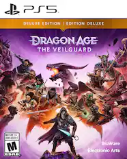 PS5 Deluxe Edition | Dragon Age: The Veilguard Mature 17+ | Jeunes Adultes 17+ | M ESRB | BioWare | Electronic Arts