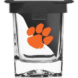 Indigo Falls - Clemson Tigers 10oz. Ice Wedge Glass - Multicolor