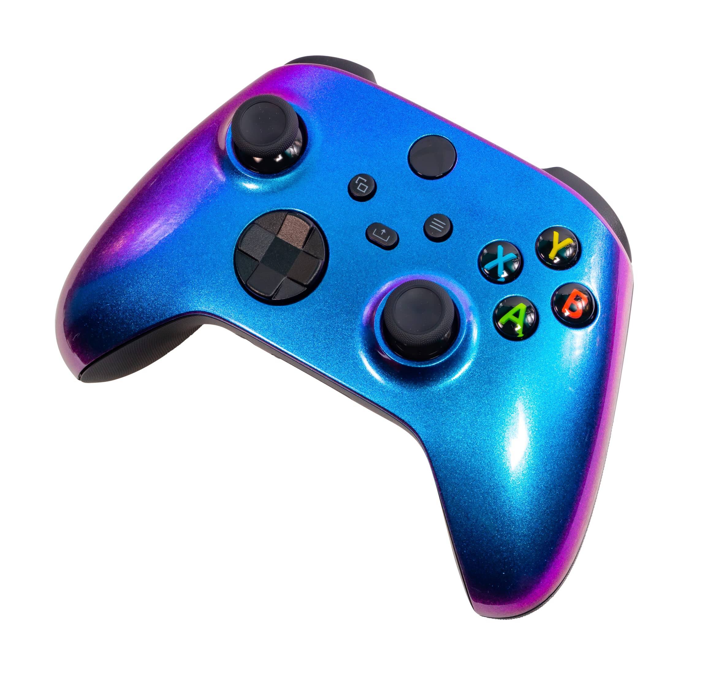 Alt View 1. HM 1810 - One Series X Custom Color Changing Controller - Chameleon Compatible With - RED XS.