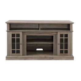 GOODSILO - Classic Modern Entertainment Console for Large Screen Televisions with Ample Storage and Cable Management - Gray Wash