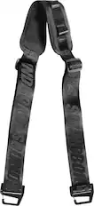 Front. SOUNDBOKS - SHOULDER STRAP - Made for Go - Black.