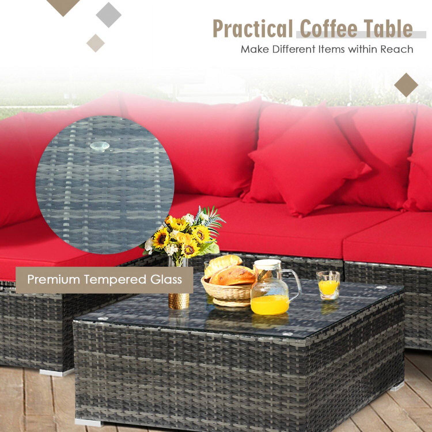 Practical Coffee Table  
Make Different Items within Reach  
Premium Tempered Glass