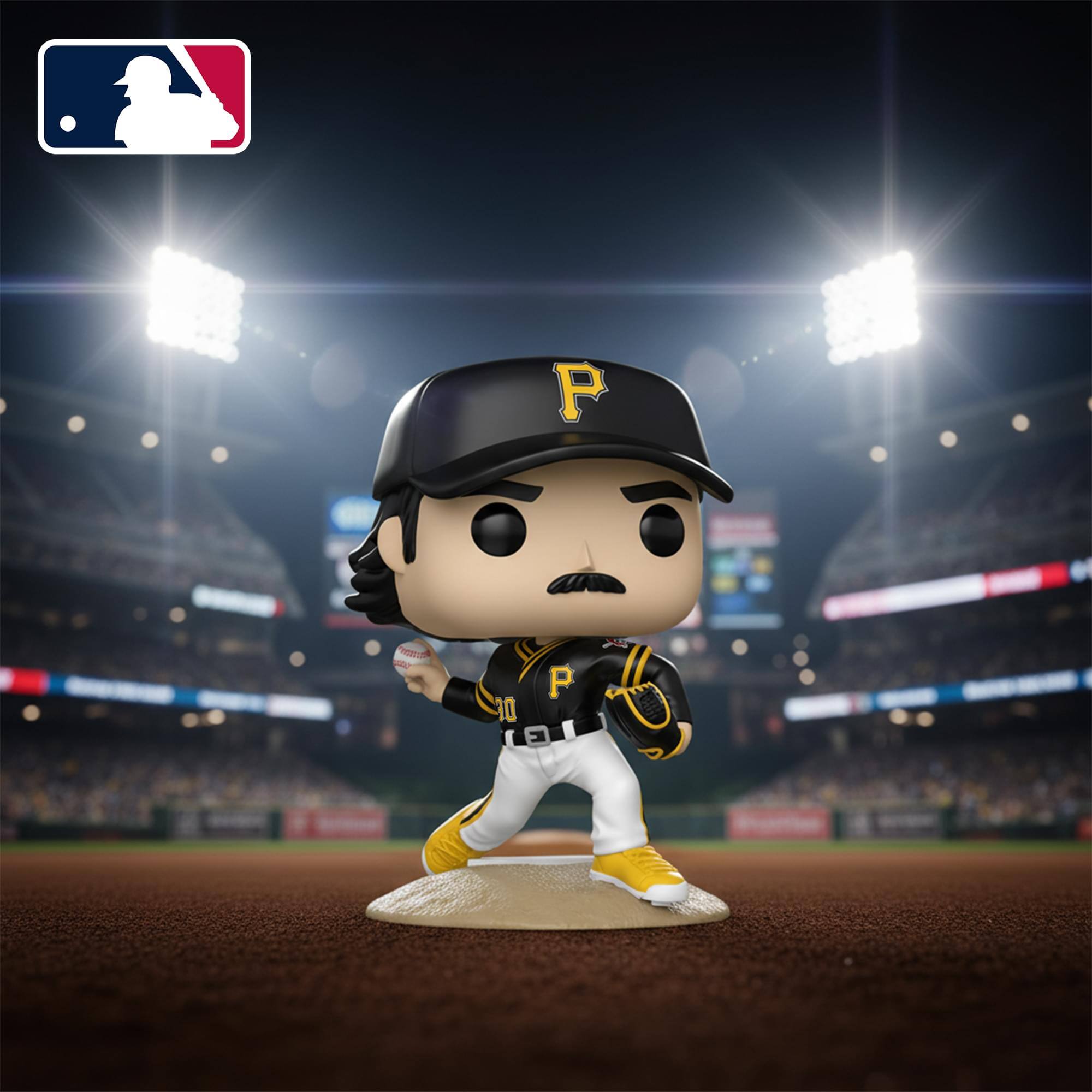 Alt View 10. Funko - Pittsburgh Pirates Paul Skenes Funko Pop! Vinyl Figure - Multicolor.