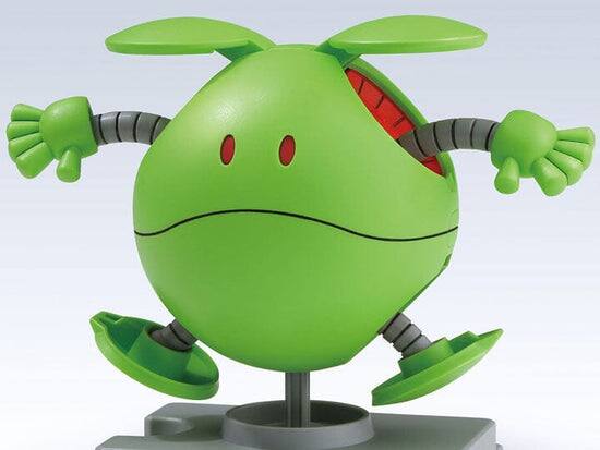 Angle. BANDAI NAMCO Entertainment - Bandai Hobby - Mobile Suit Gundam - #12 HARO Basic Green, Bandai Spirits HARO-Pla Model Kit.