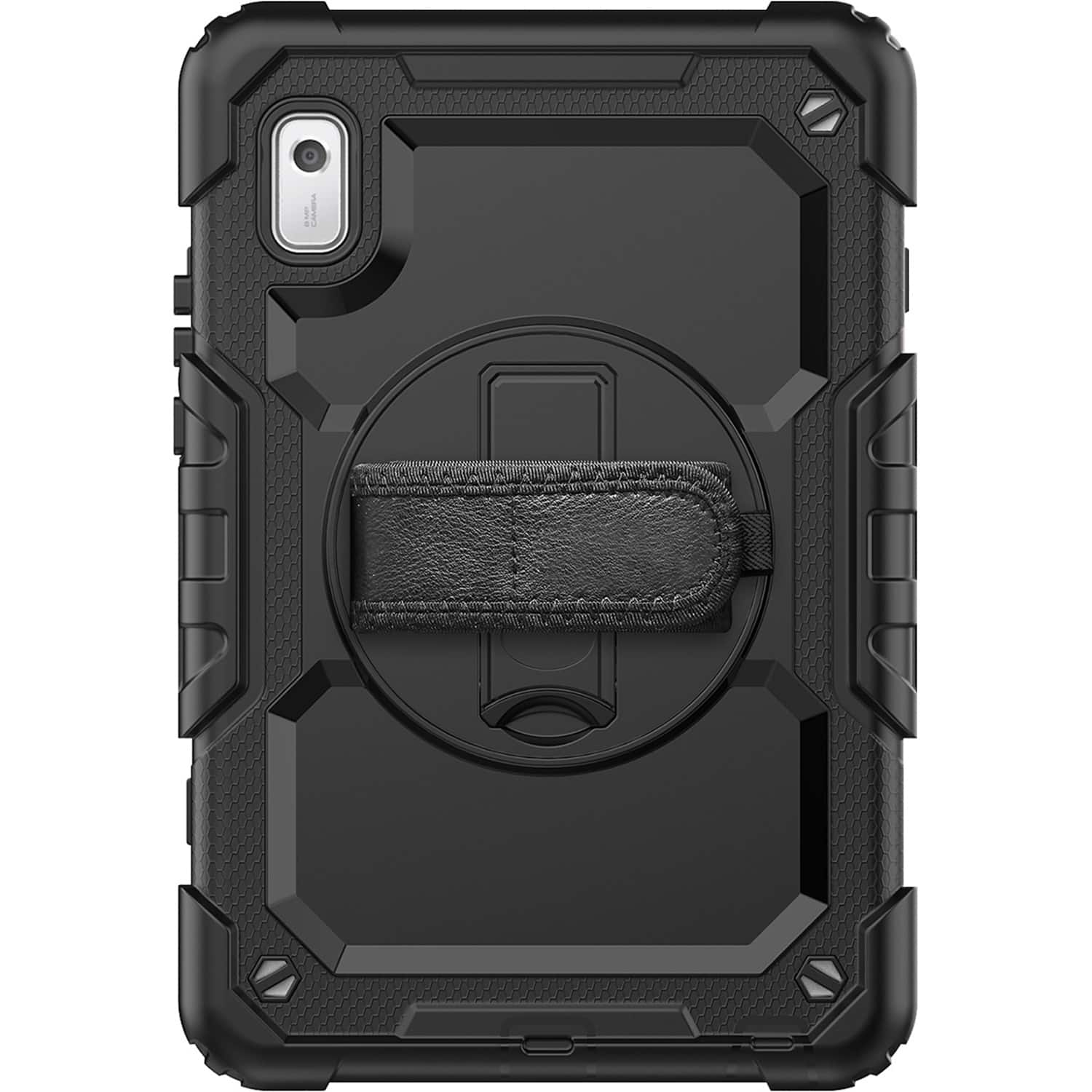 Front. SaharaCase - DEFENSE Series Case for Lenovo Tab M9 - Black.