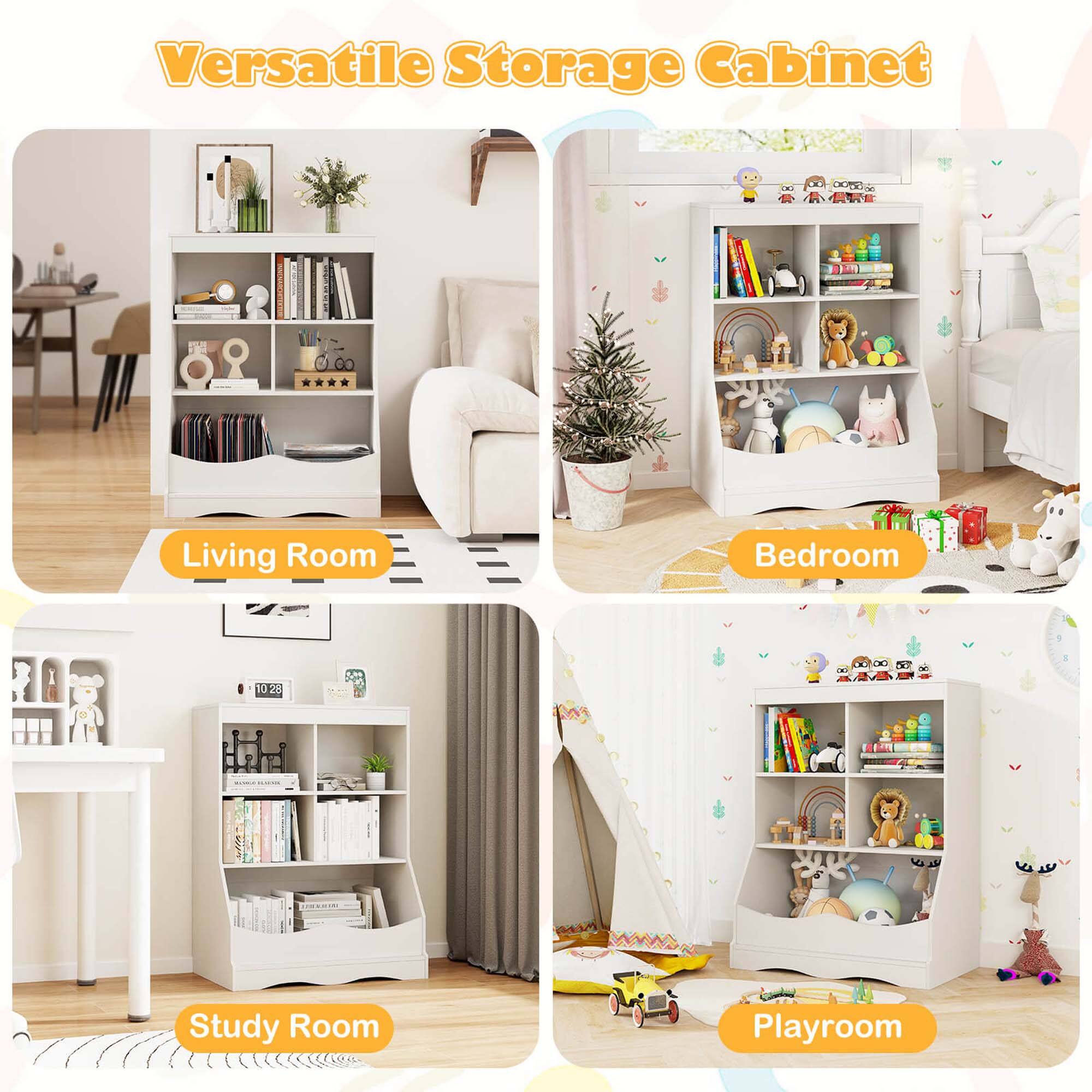 Versatile Storage Cabinet

Living Room

Bedroom

Study Room

Playroom