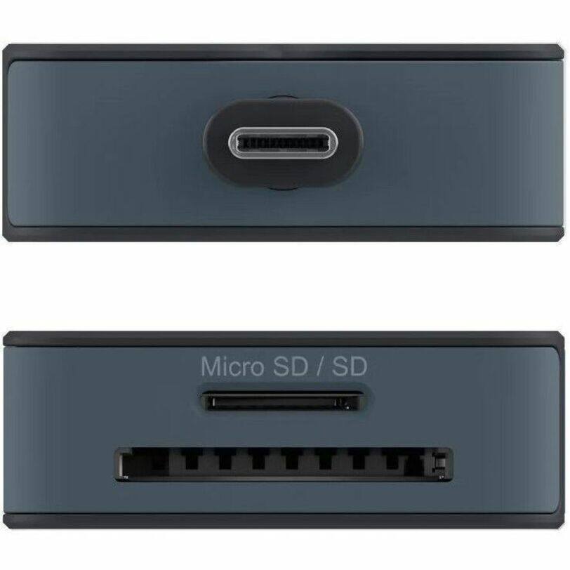 Alt View 3. Hyper - Hyper HyperDrive Flex 9 Port USB-C Dock - for Monitor, Desktop PC, Notebook, Tablet, Keyboard, Hard Drive - Charging.