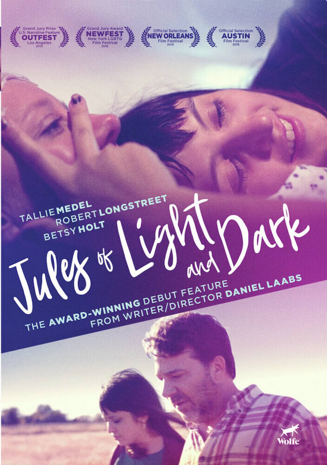 Front. Jules of Light and Dark   - DVD.