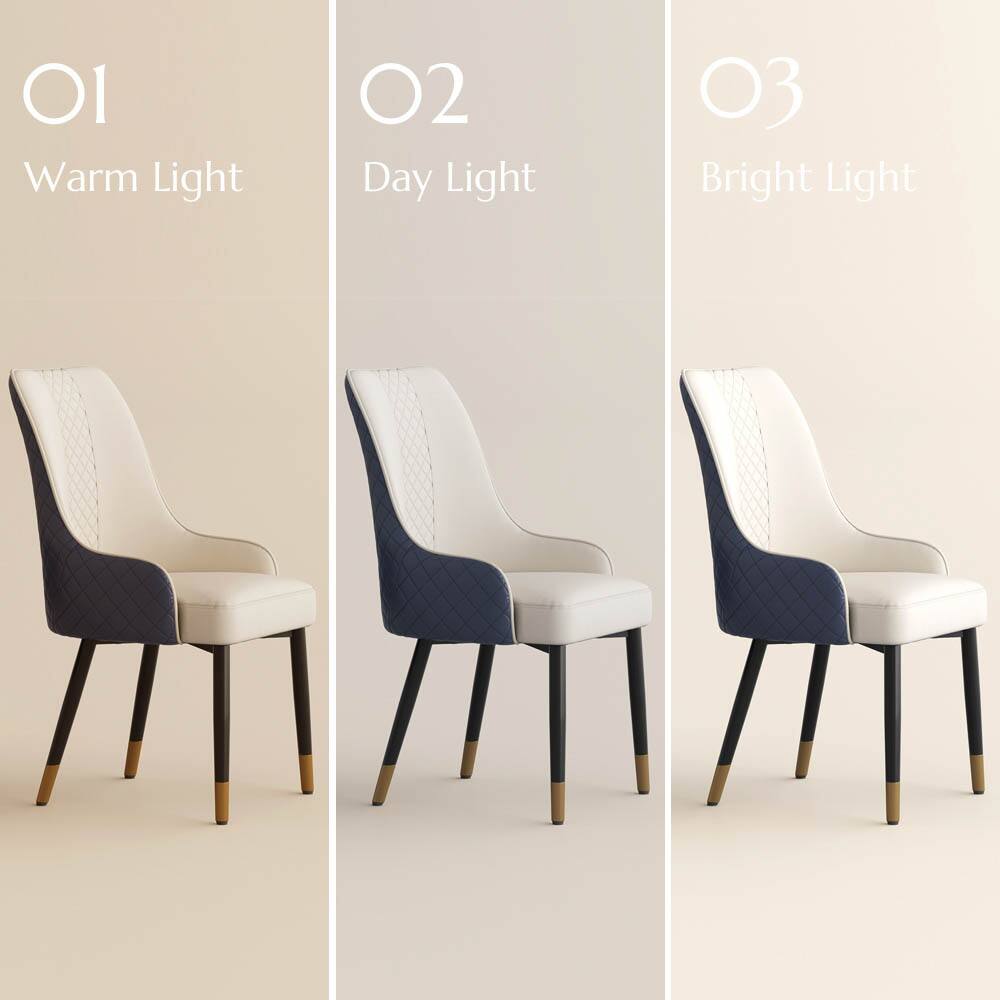 01 Warm Light  
02 Day Light  
03 Bright Light