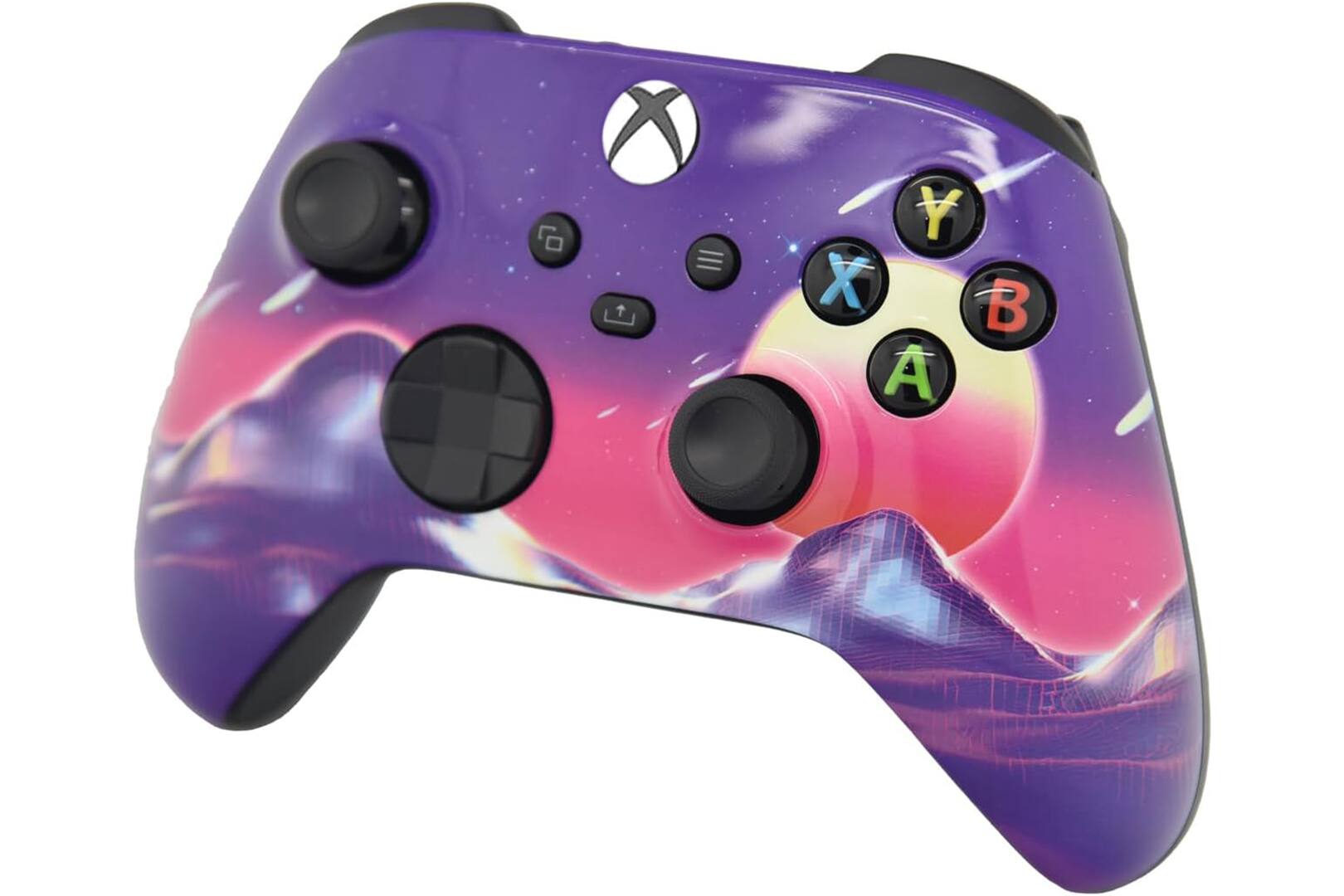 Left. ProControllers - Custom Wireless Controller for Xbox Series X|S, Xbox One, & PC - Cyber Sky.