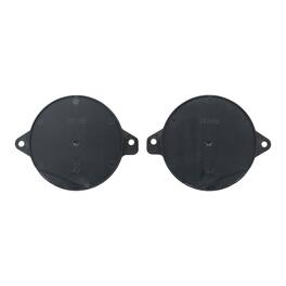 Metra - Premium Speaker Adapter Plate for Select Audi 2018-2024 Vehicles (2-Pack) - Black