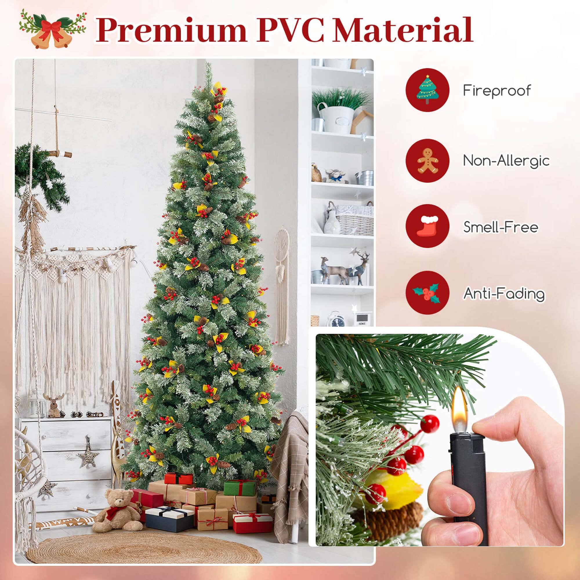 Premium PVC Material: Fireproof, Non-Allergic, Smell-Free, Anti-Fading