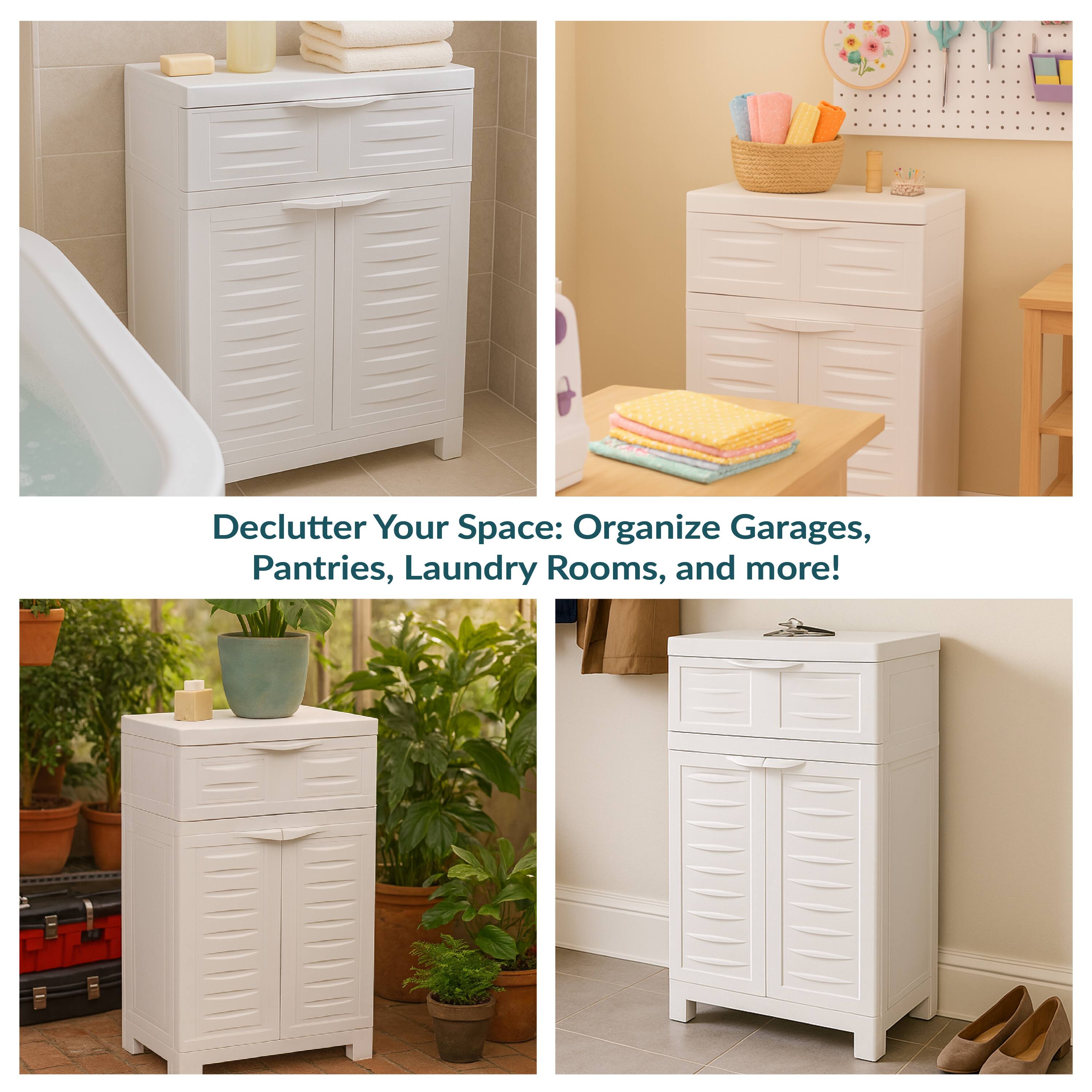 Declutter Your Space: Organize Garages, Pantries, Laundry Rooms, and more!