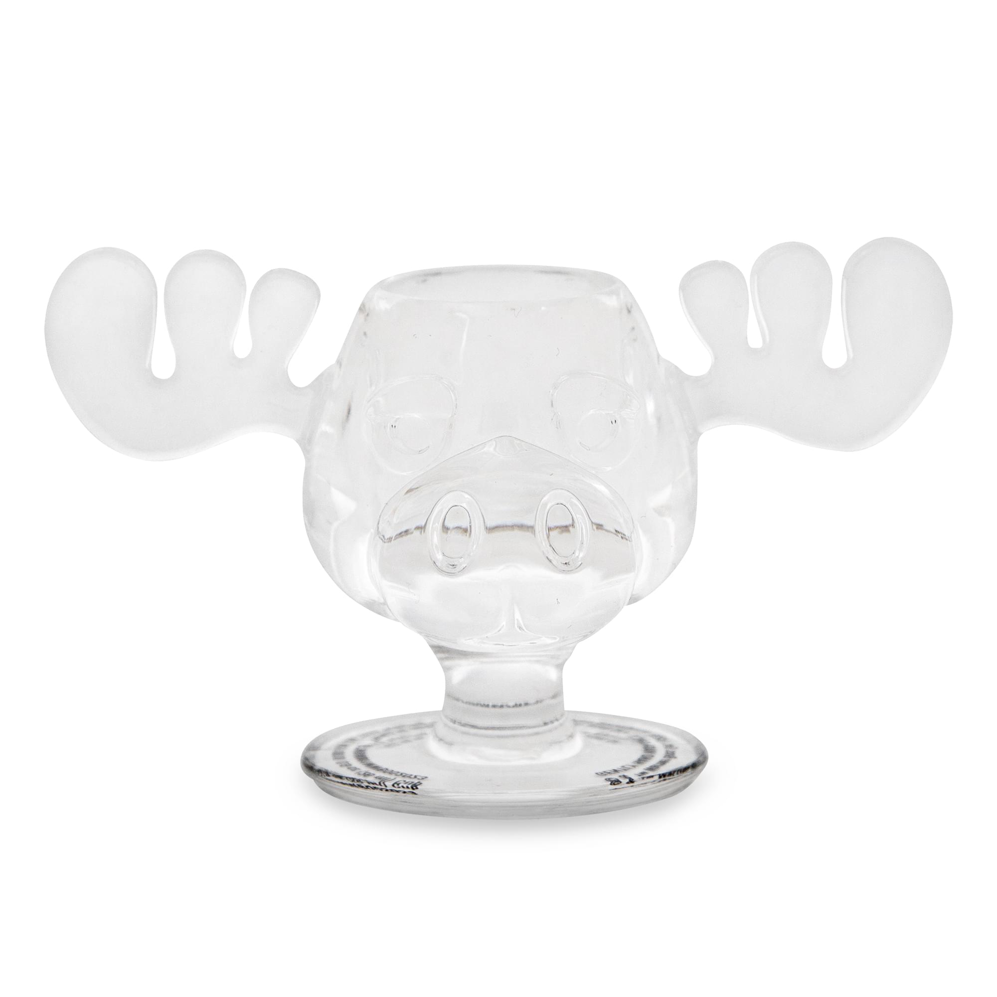 Alt View 1. Silver Buffalo - National Lampoon's Christmas Vacation Marty Moose Acrylic Shot Glass - Clear.
