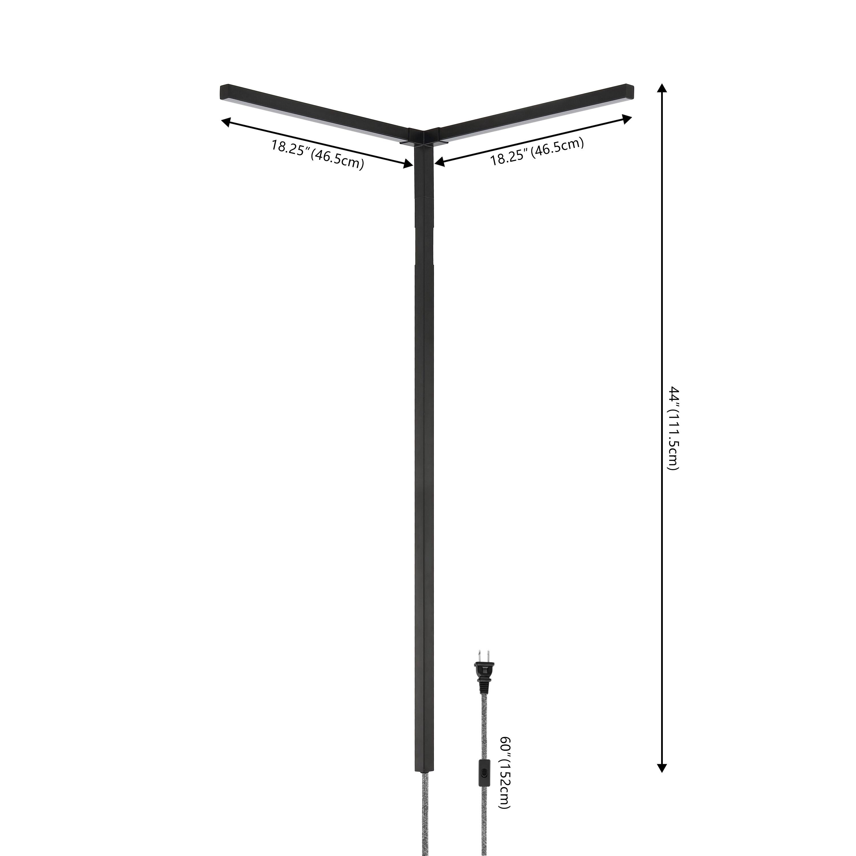 18.25" (46.5cm)  
18.25" (46.5cm)  
44" (111.5cm)  
60" (152cm)