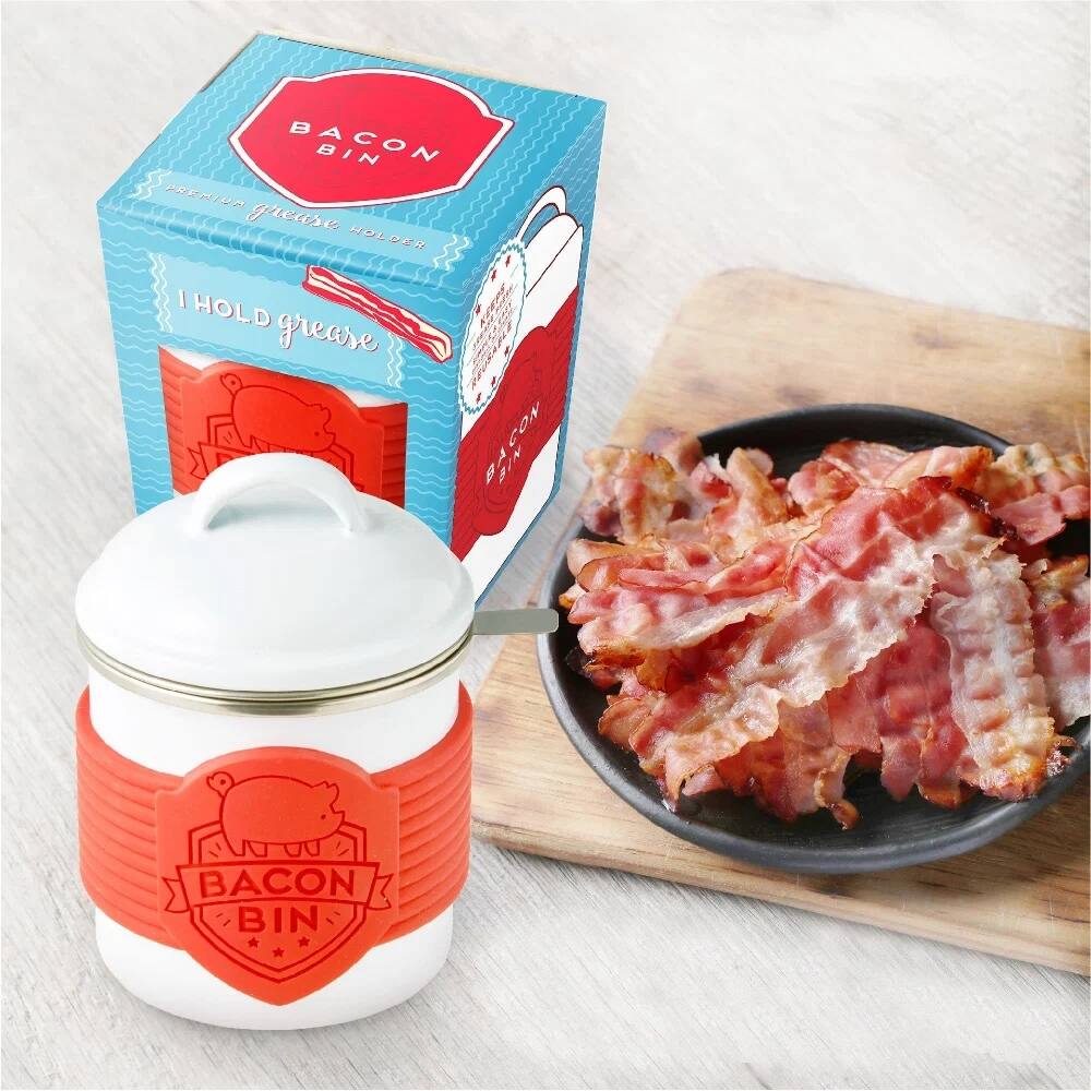 Bacon Bin Premium Grease Holder  
I Hold Grease  
Bacon Bin