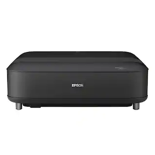 Epson - Lifestudio Grand 4K PRO-UHD UST Laser Projector, 3,600 Lumens of Color & White Brightness, Sound by Bose Technology - Black