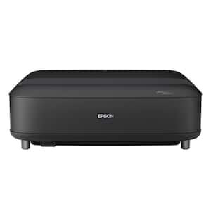 Epson - Lifestudio Grand 4K PRO-UHD UST Laser Projector, 3,600 Lumens of Color & White Brightness, Sound by Bose Technology - Black