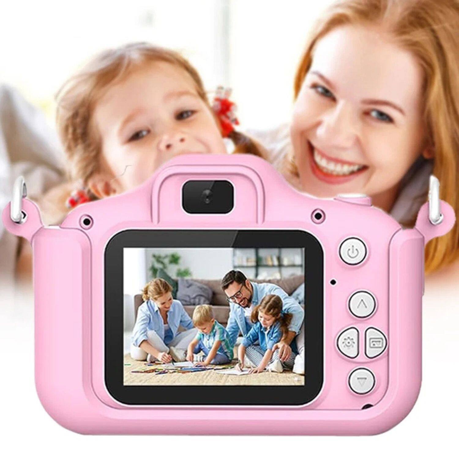 Left. Stock Preferred - 1080P HD Mini Digital Camcorder with 2.0" Screen and 32GB TF Card.