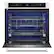 Alt View 12. KitchenAid - 30" Built-In Single Electric Convection Wall Oven with Air Fry Mode - White.