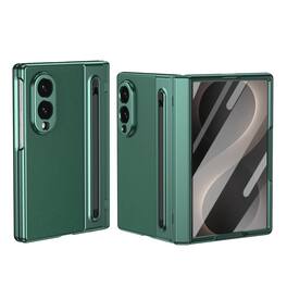 Dteck - Full Body Case for Samsung Galaxy Z Fold8, Rugged Cover with Screen Protector, Hinge Protection & Stylus Pen - Green